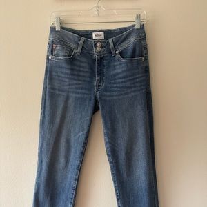 Hudson Crop Ginny Straight Jeans Sz 6